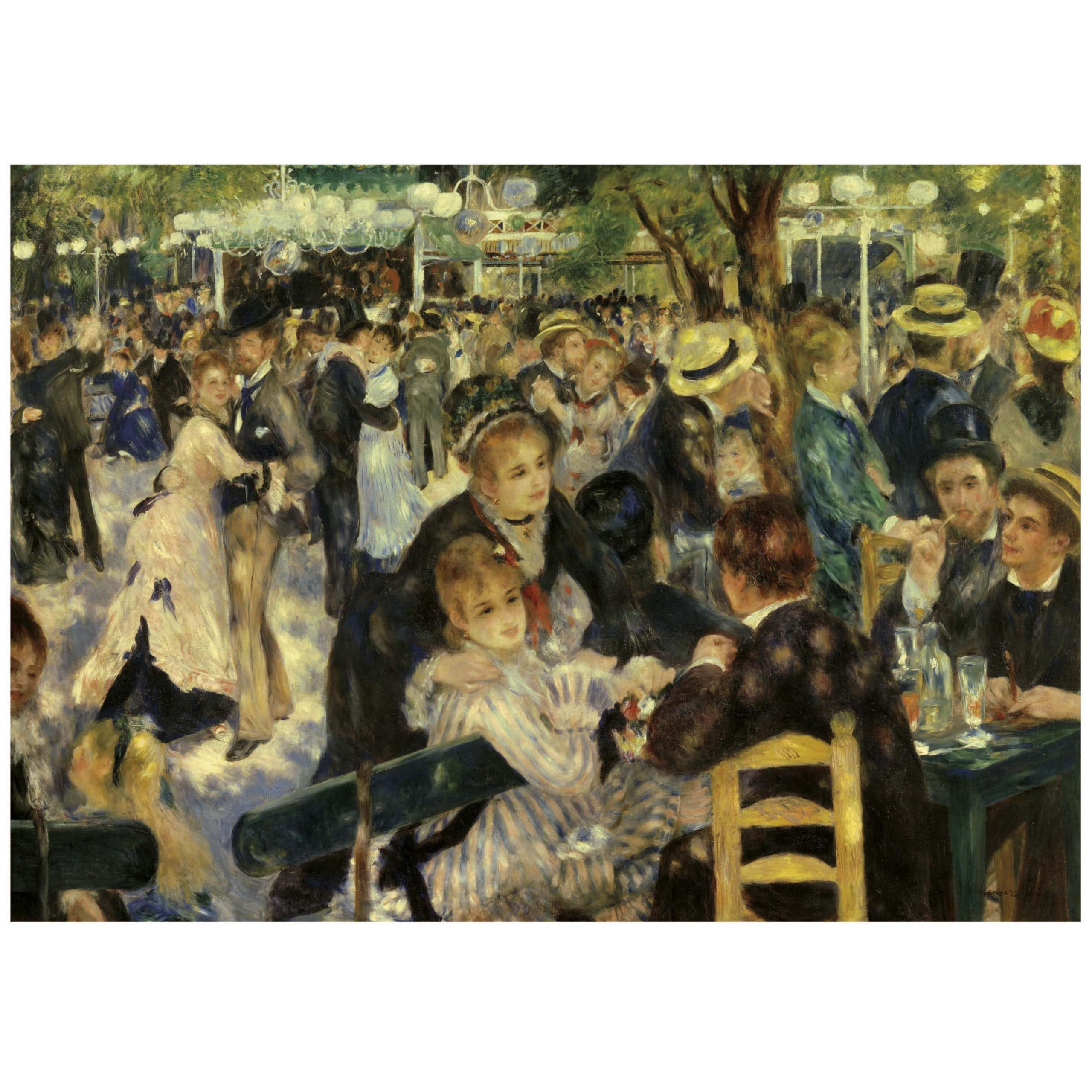 Image secondaire de Puzzle - EDUCA - Danse Au Moulin De La Galette - 3000 pieces - 120 x 85 cm - a partir de 15 ans