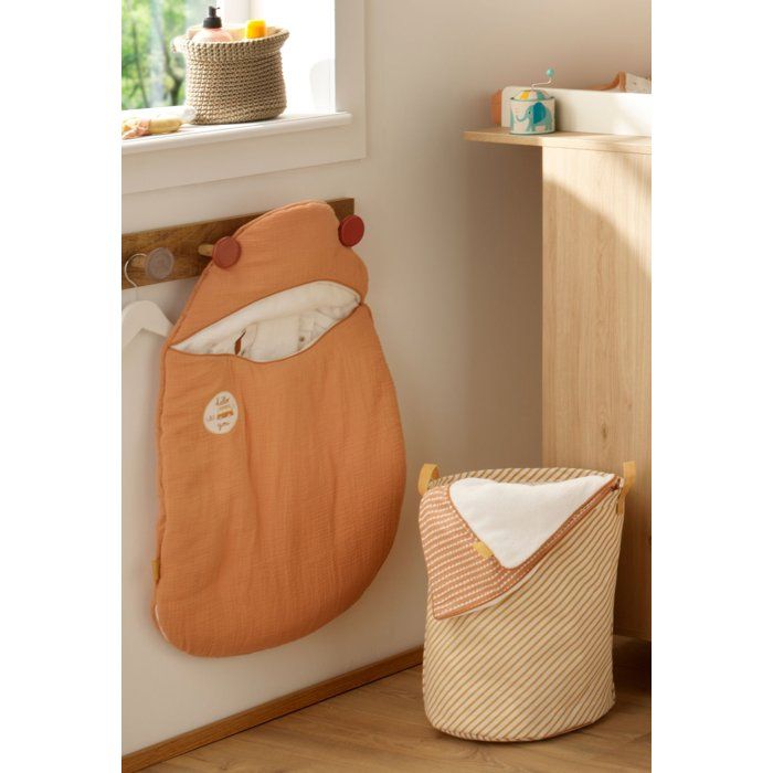 Image secondaire de Nid d'ange hiver Sunlight en mousseline de coton - Terra cotta