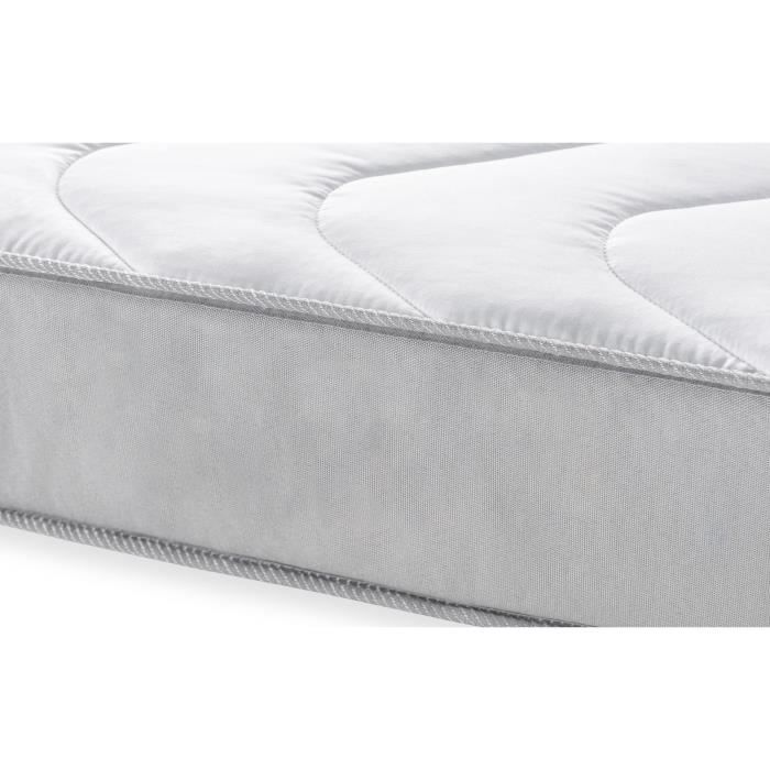 DEKO DREAM Pack matelas 160x200cm + couette 240x220 + 2 oreillers MISA