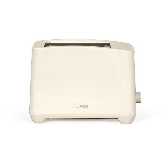 Grille-pain 2 fentes LIVOO DOD162C - 750 W avec thermostat réglable