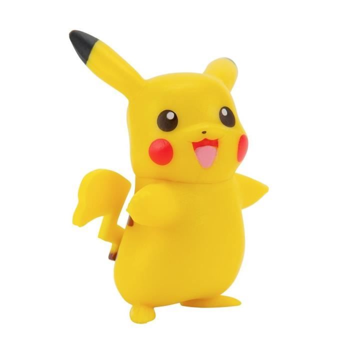 8 figurines BANDAI - Pokémon - Pikachu, Rondoudou, Rocabot, Abra, Farfuret, Métamorph, Phyllali et Magicarpe
