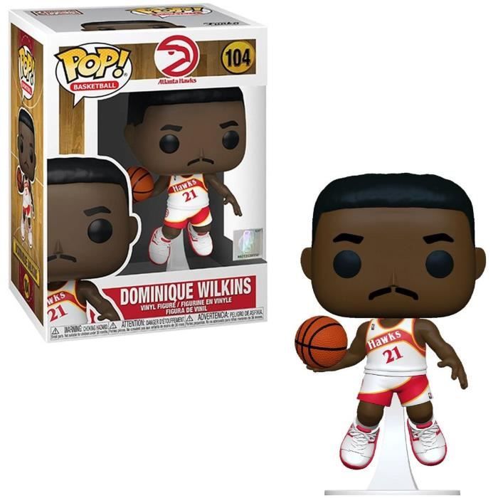 Figurine Funko Pop! Basketball : Atlanta Hawks - Dominique Wilkins