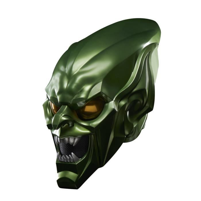 Casque premium Green Goblin, article de cosplay de collection pour adultes, Marvel Legends Series, Spider-Man: No Way Home