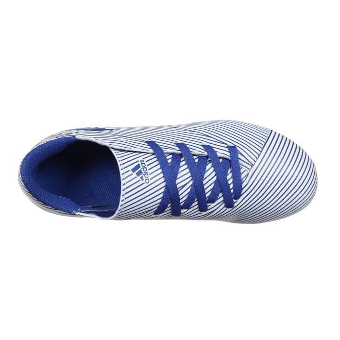 ADIDAS Chaussures de Football terrain sec Nemeziz 19.4 FxG - Enfant - Blanc