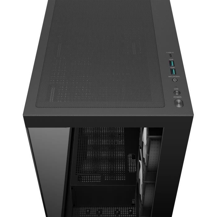 Image secondaire de Boitier sans alimentation - DEEPCOOL CG580 4F - Moyen tour - Format E-ATX - Noir