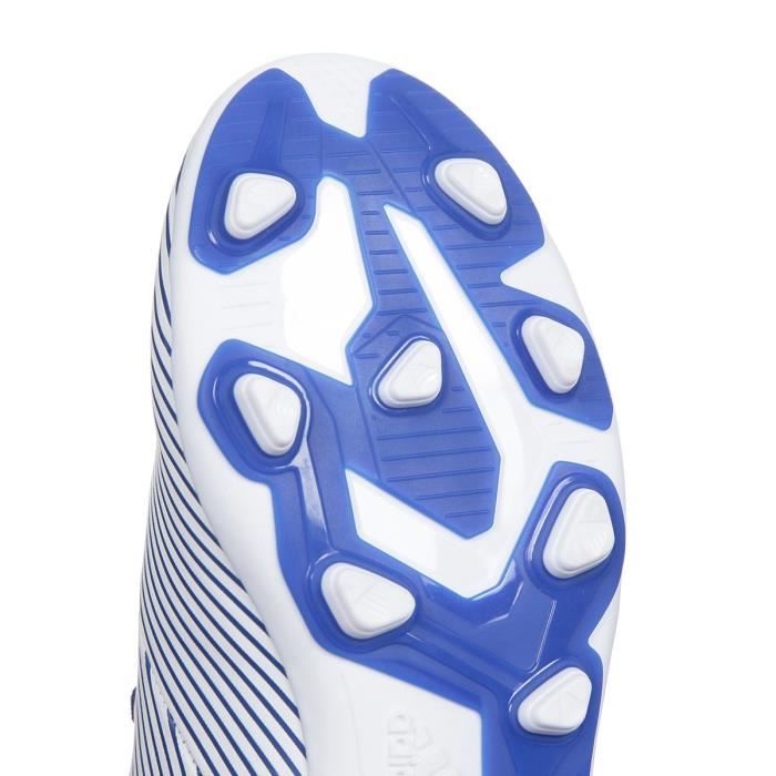 ADIDAS Chaussures de Football terrain sec Nemeziz 19.4 FxG - Enfant - Blanc