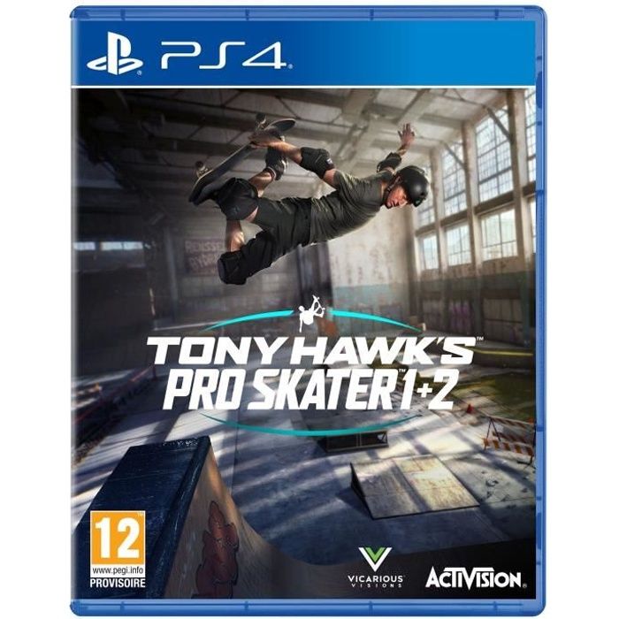 Tony Hawk's Pro Skater 1 + 2 Jeu PS4 (Mise a niveau PS5 disponible)