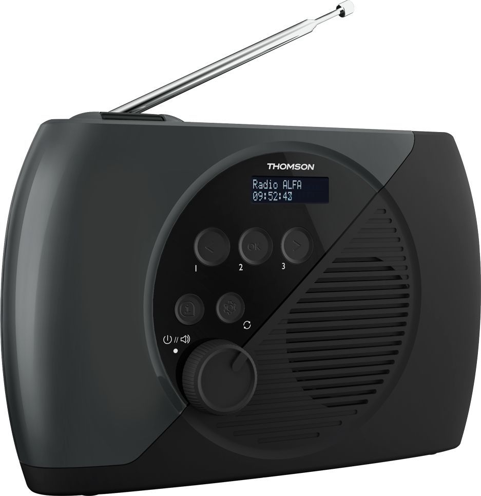 Image secondaire de Radio FM - THOMSON - DAB - Gris et Noir