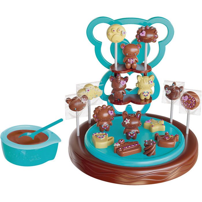Image secondaire de Jeu créatif - LANSAY - Atelier Choco-guimauve - Des 6 ans - Chocolat et guimauve - Inclus moules et pinceau
