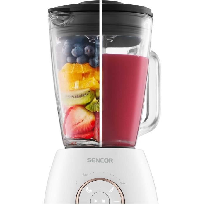 Image secondaire de Blender - SENCOR - SBL 5870GD - 1800 W - 1,5 L - 24000 trs/min - Blanc / Or
