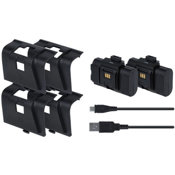 Kit de carga y reproducci�n para mando - PDP - Xbox One y Series X|S - Negro
