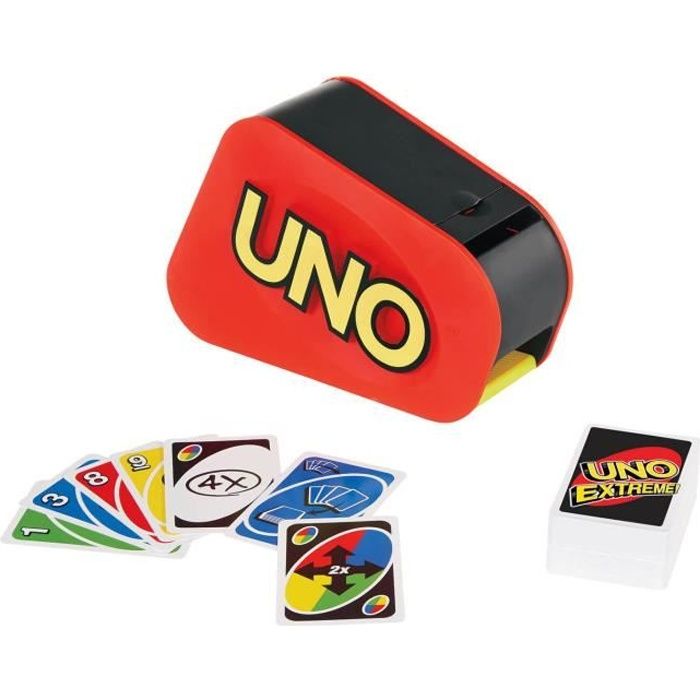 Mattel Games - Uno Extreme - Family Card Game - Ages 7 and up