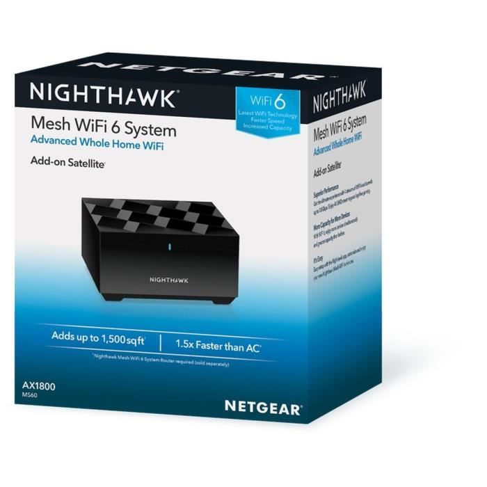 Netgear Satellite MS60 WiFi 6 Mesh