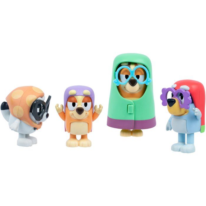 Image secondaire de Coffret de 4 Figurines Articulées Bluey - Les Grands-Mères