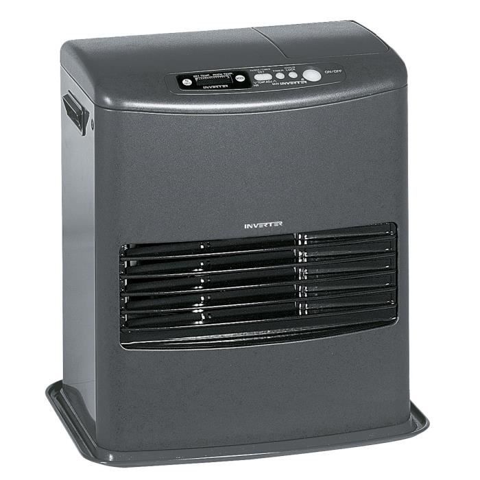 INVERTER 6008 - Estufa electr�nica de queroseno 4000 vatios - Funci�n ECO - Programaci�n 24H - Detector de CO2 - Seguridad infantil