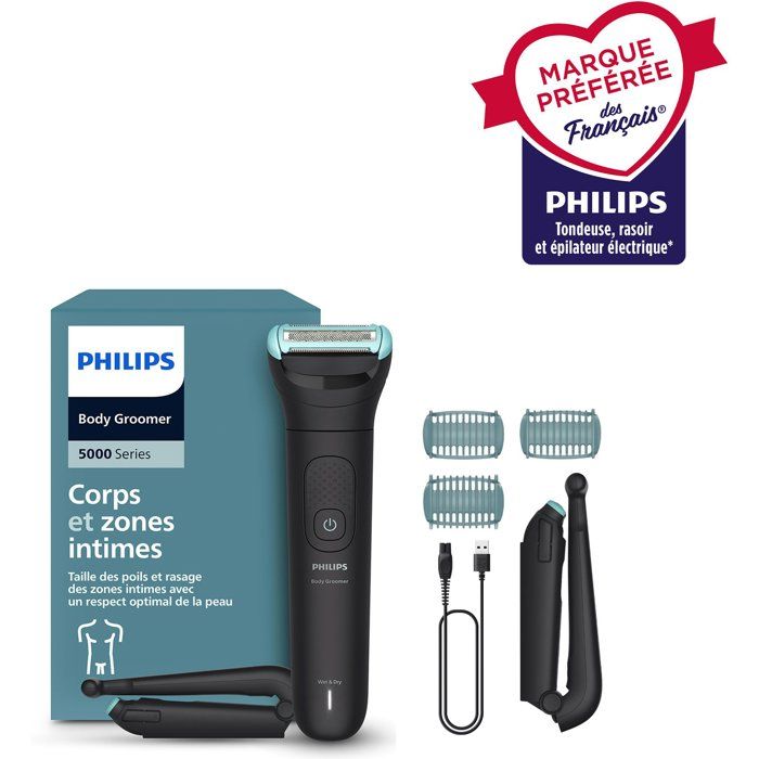 Image secondaire de Tondeuse à Barbe Philips BG5475/15 Series 5000 - Rasage Doux et Précis