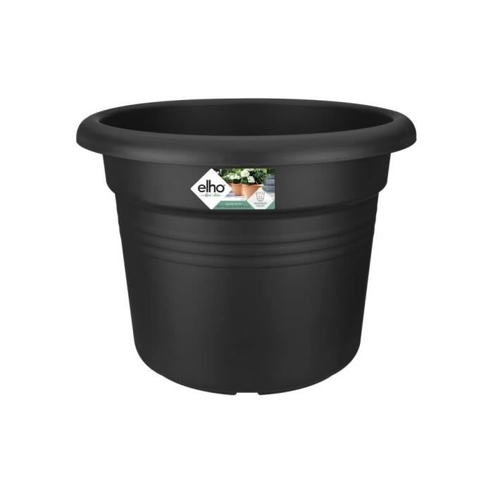 Image secondaire de Pot de Fleurs Cylindrique Green Basics - Ø 64 cm - Noir 100% Recyclé