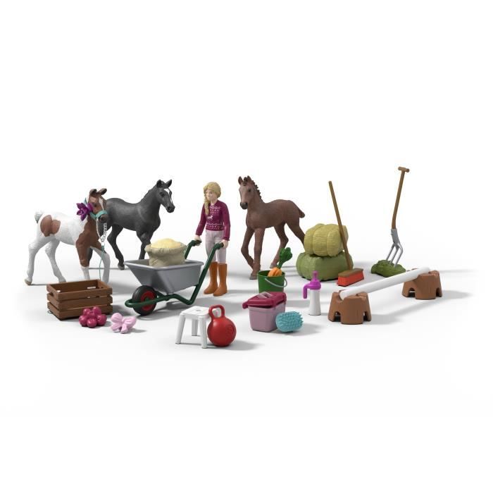 Image secondaire de Figurine Calendrier de l'Avent Horse Club, Schleich 99178 Gamme Horse Club