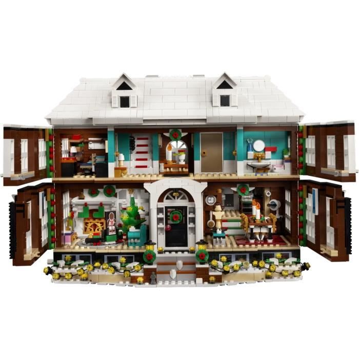LEGO 21330 Ideas Maman, J'ai Raté L'Avion ! Set pour Adultes, Maquette Maison Kevin McCallister a Construire avec 5 Figurines