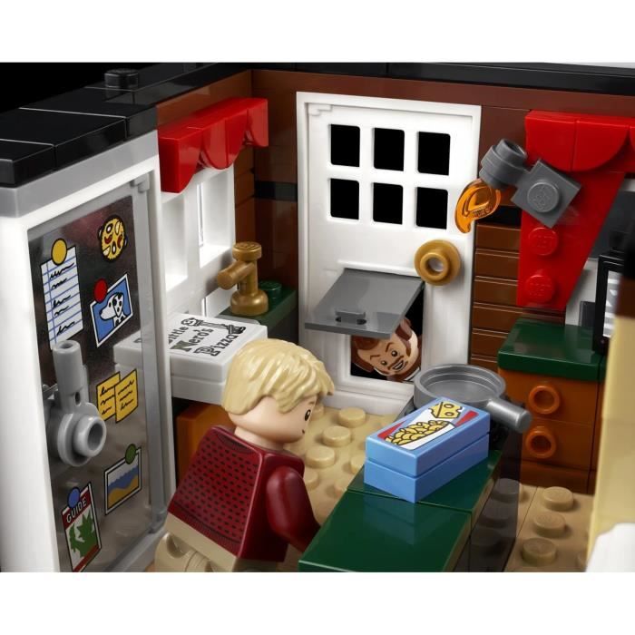 LEGO 21330 Ideas Maman, J'ai Raté L'Avion ! Set pour Adultes, Maquette Maison Kevin McCallister a Construire avec 5 Figurines