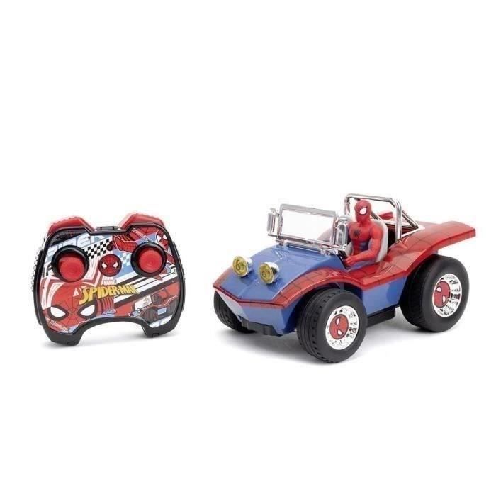 Jada - Marvel - Spiderman Radio Controlled Car - Turbo Function - Figure Included - Ages 6 and Up