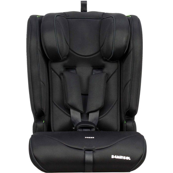 Siège Auto Évolutif BAMBISOL I-Size Noir - Confort et Sécurité pour Enfants