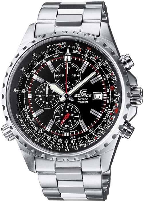 CASIO - Orologio in acciaio inossidabile - EDIFICE - Grigio