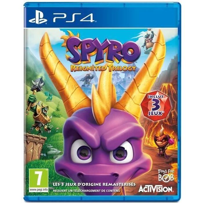 Spyro Reignited Trilogy Jeu PS4
