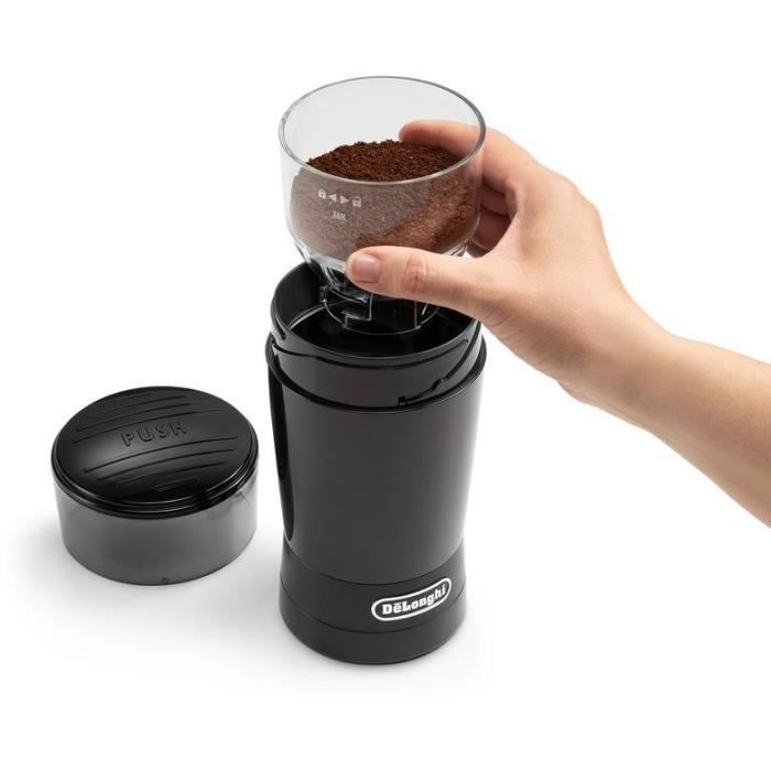 Image secondaire de Moulins a café - DELONGHI - KG200 - 170 W - 90 g de grains - Noir