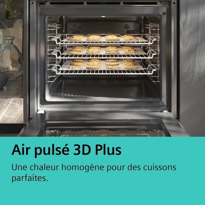 Image secondaire de Four SIEMENS IQ500 Ecoclean Softclose Noir - 7 Modes de Cuisson