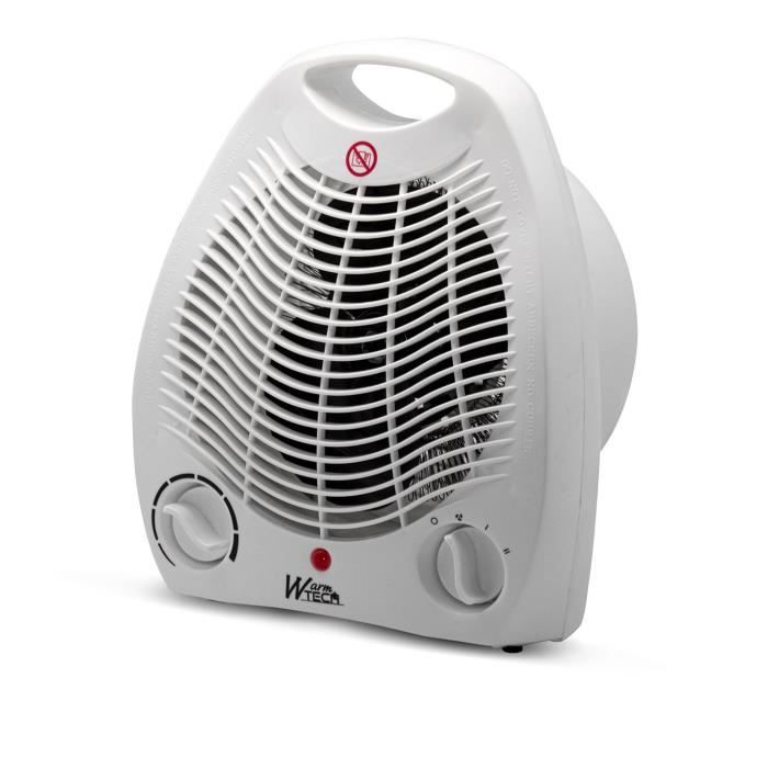 Image secondaire de Chauffage soufflant - 2000W - WARM TECH - 240V - Jusqu'a 15m3 - Blanc
