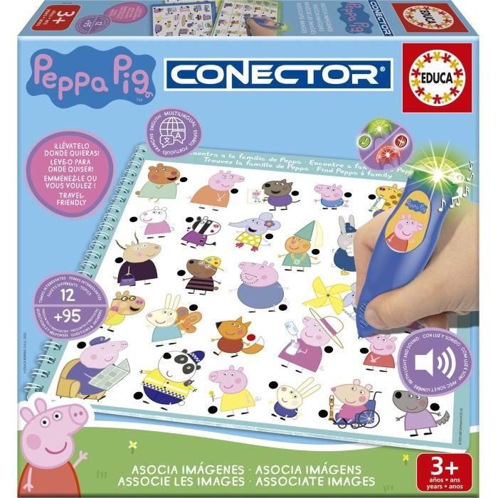 Conector Junior - Jeu éducatif interactif Peppa Pig pour enfants dès 3 ans