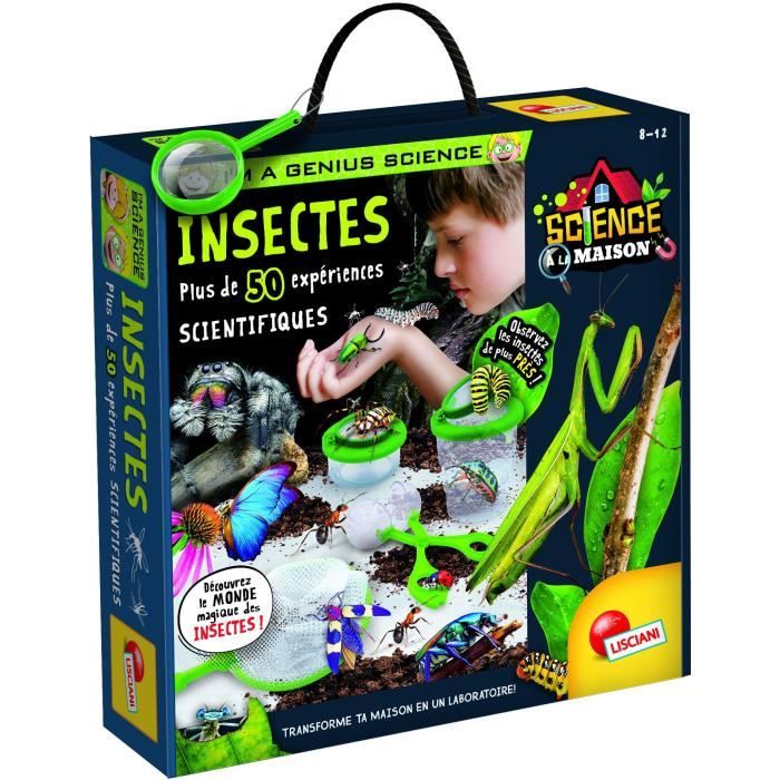 Génius Science - gioco scientifico - insetti - LISCIANI