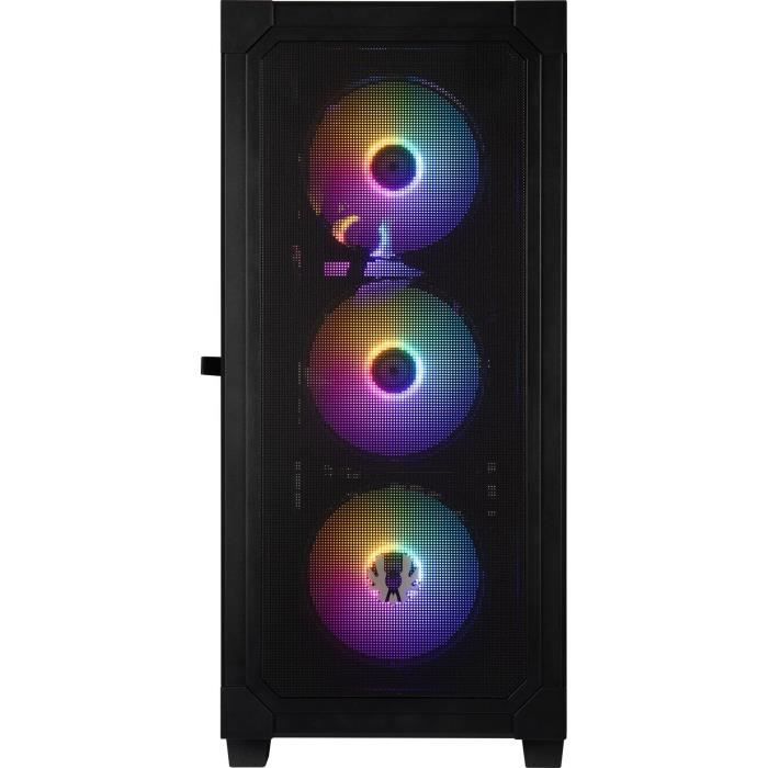 Image secondaire de Boîtier PC - BITFENIX - Graph ARGB - Moyen tour - ATX - Noir - 4 ventilateurs A-RGB