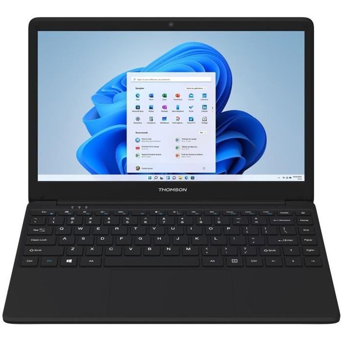 PC Portable Ultrabook - THOMSON - 14.1'' HD - Intel Core i3-10110U - RAM 8Go - 128Go SSD - Windows 11 - AZERTY