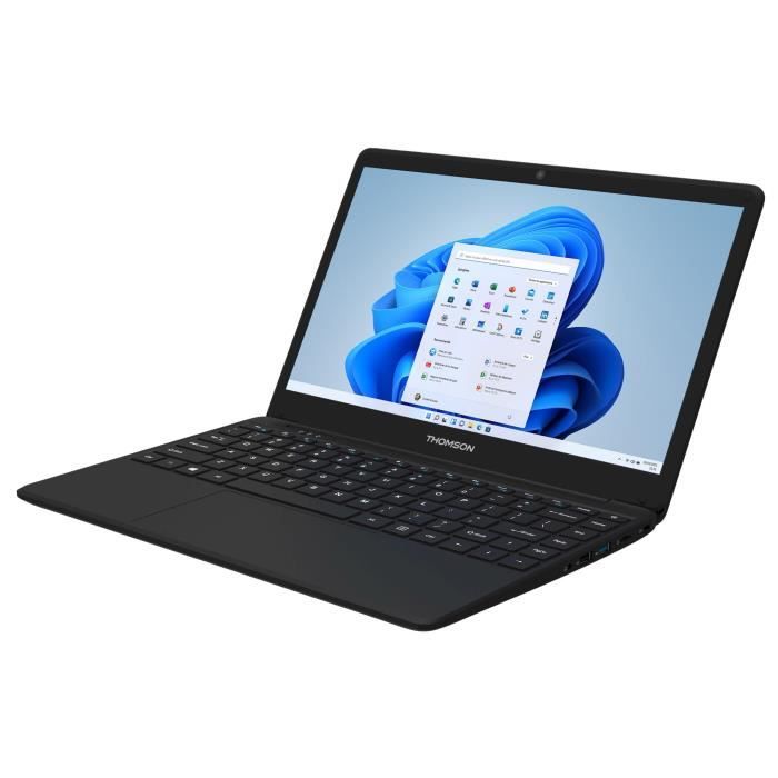 PC Portable Ultrabook - THOMSON - 14.1'' HD - Intel Core i3-10110U - RAM 8Go - 128Go SSD - Windows 11 - AZERTY