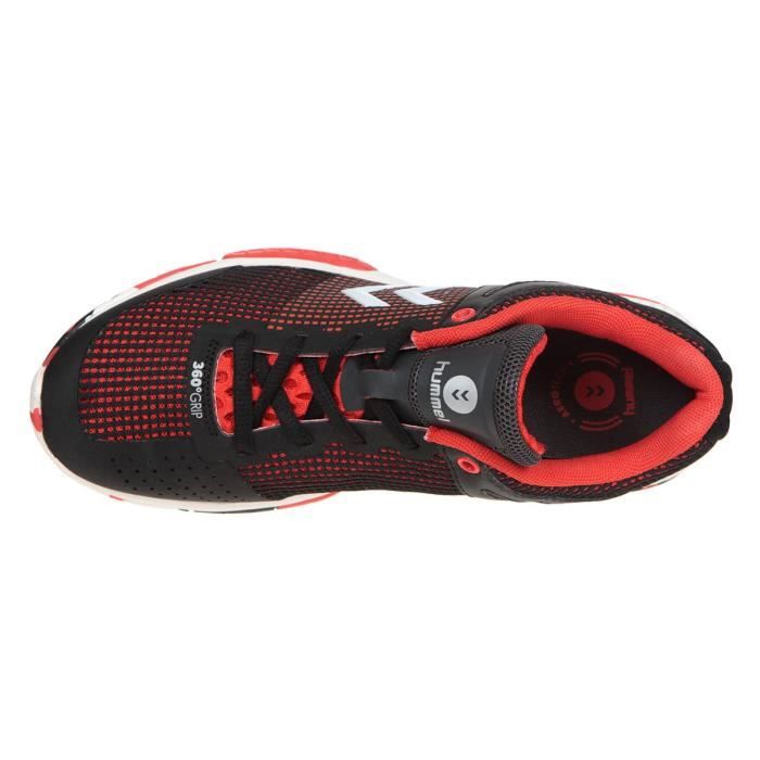 HUMMEL Chaussures de Volley-Ball Aero HB180 2.0 Phantom/Fiesta - Homme - Rouge