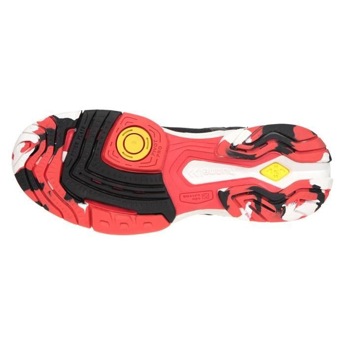 HUMMEL Chaussures de Volley-Ball Aero HB180 2.0 Phantom/Fiesta - Homme - Rouge