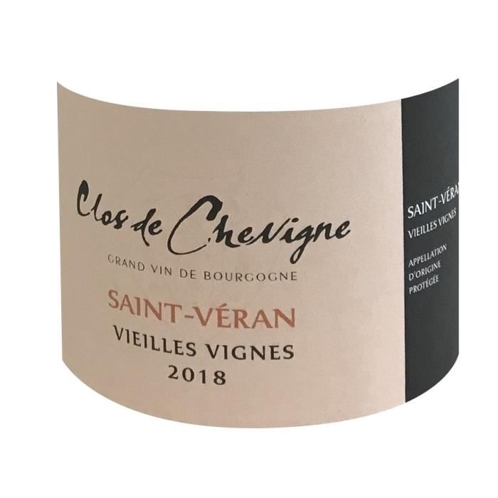 Magnum Clos de Chevigne 2018 Saint Véran - Vin blanc de Bourgogne