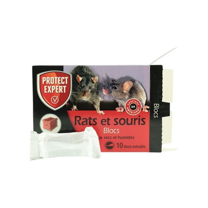Protect Expert FB300 Souris - Céréales + Boîte Appât Intégrée 80 g Pex