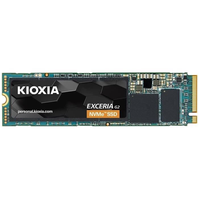 SSD - KIOXIA - EXCERIA G2 - 2 TB - M.2 - 2100 MB/s in lettura - 1700 MB/s in scrittura