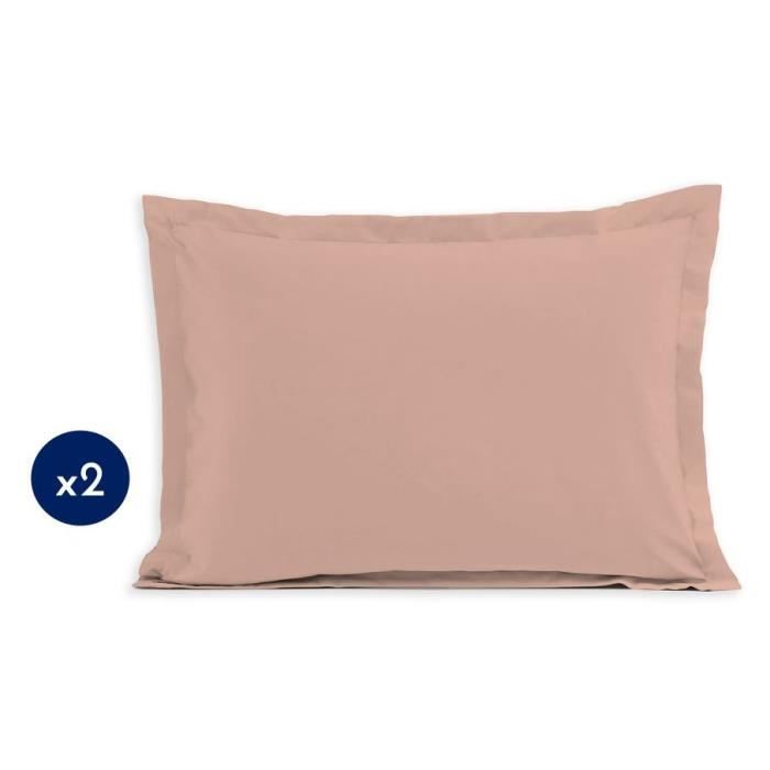 Set of 2 pillowcases - LOVELY HOME - LH71619 - 50 x 70 cm - Pink