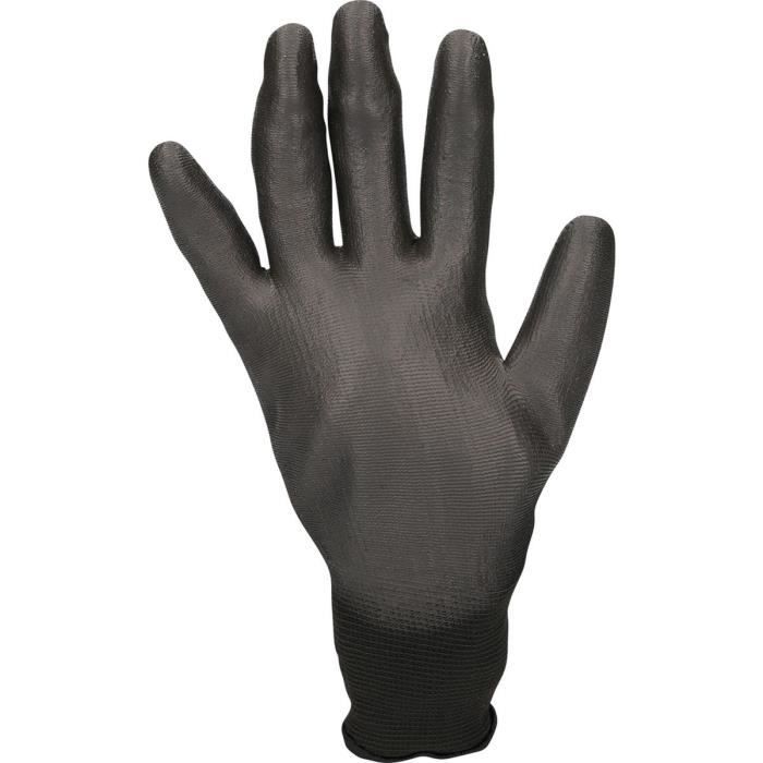 Gants en maille fine, noir, S| 12 paires - Brilliant Tools BT156930
