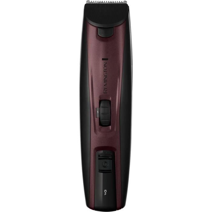Caja recortadora de barba Remington MB4047 � inal�mbrica, resistente al agua � cuchillas recubiertas de titanio � 9 gu�as de corte � kit incluido