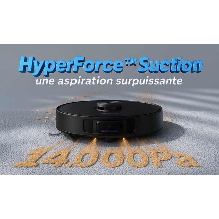 Image secondaire de Robot Aspirateur Laveur EZICLEAN PureFlow MAX avec AquaClean