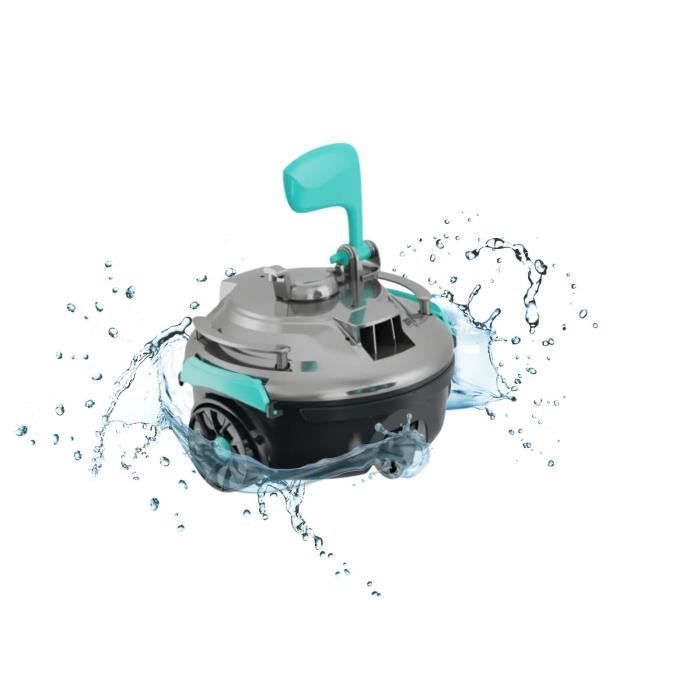 Image secondaire de Robot piscine - BESTWAY - Guppy - Autonome - Gris - Nettoyage automatique