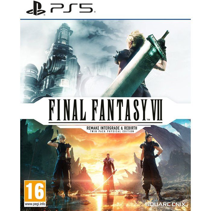 Pack Double FINAL FANTASY VII REMAKE INTERGRADE & REBIRTH - Jeu PS5