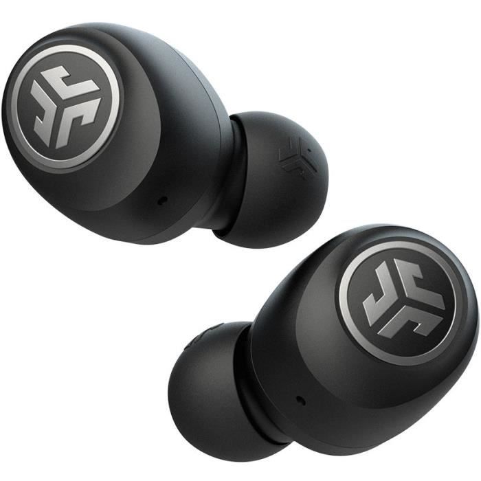 JLab Audio - GO Air True Wireless Earbuds Black - Écouteurs sans fil - Bluetooth - Autonomie BT 20h