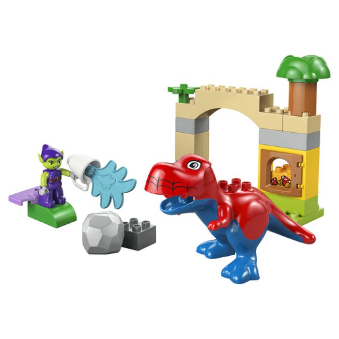 Image secondaire de LEGO DUPLO Spidey-Rex contre le Bouffon Vert - Jeu de Construction
