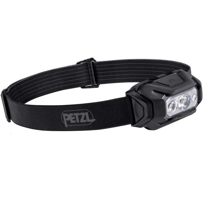 Linterna frontal estanca - PETZL - ARIA 2 - 450 l�menes - 3 pilas AAA/LR03 incluidas - Negra